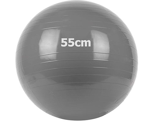 GM-55-1 Мяч гимнастический "Gym Ball"  55 см (серый)