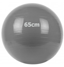 GM-65-1 Мяч гимнастический "Gum Ball"  65 см (серый)