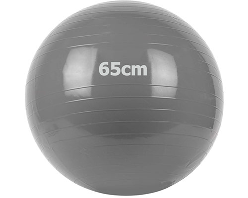 GM-65-1 Мяч гимнастический "Gym Ball"  65 см (серый)