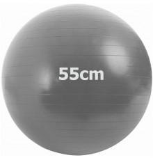 GMA-55-A Мяч гимнастический "Anti-Burst"  55 см (серый)