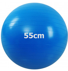 GMA-55-B Мяч гимнастический "Anti-Burst"  55 см (синий)