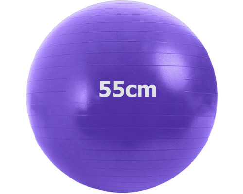 GMA-55-D Фитбол Антивзрыв 55 см (фиолетовый)