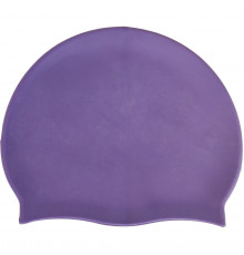 E42797 Шапочка для плавания силиконовая Взрослая (фиолетовая)