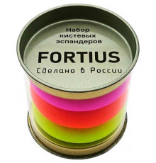 Эспандеры кистевые "Fortius" набор из 3-х шт. Neon, (10/20/30) кг. (туба)