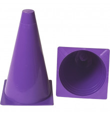 Конус разметочный размер h-22см (фиолетовый)