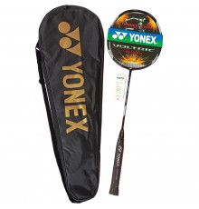 E43165-5 Ракетка для бадминтона в чехле "Yonex" replika (черно/серый)