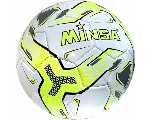 E43200 Мяч футбольный "Minsa B5-9076" (салатовый) E43200 Мяч футбольный "Minsa B5-9076" (салатовый)